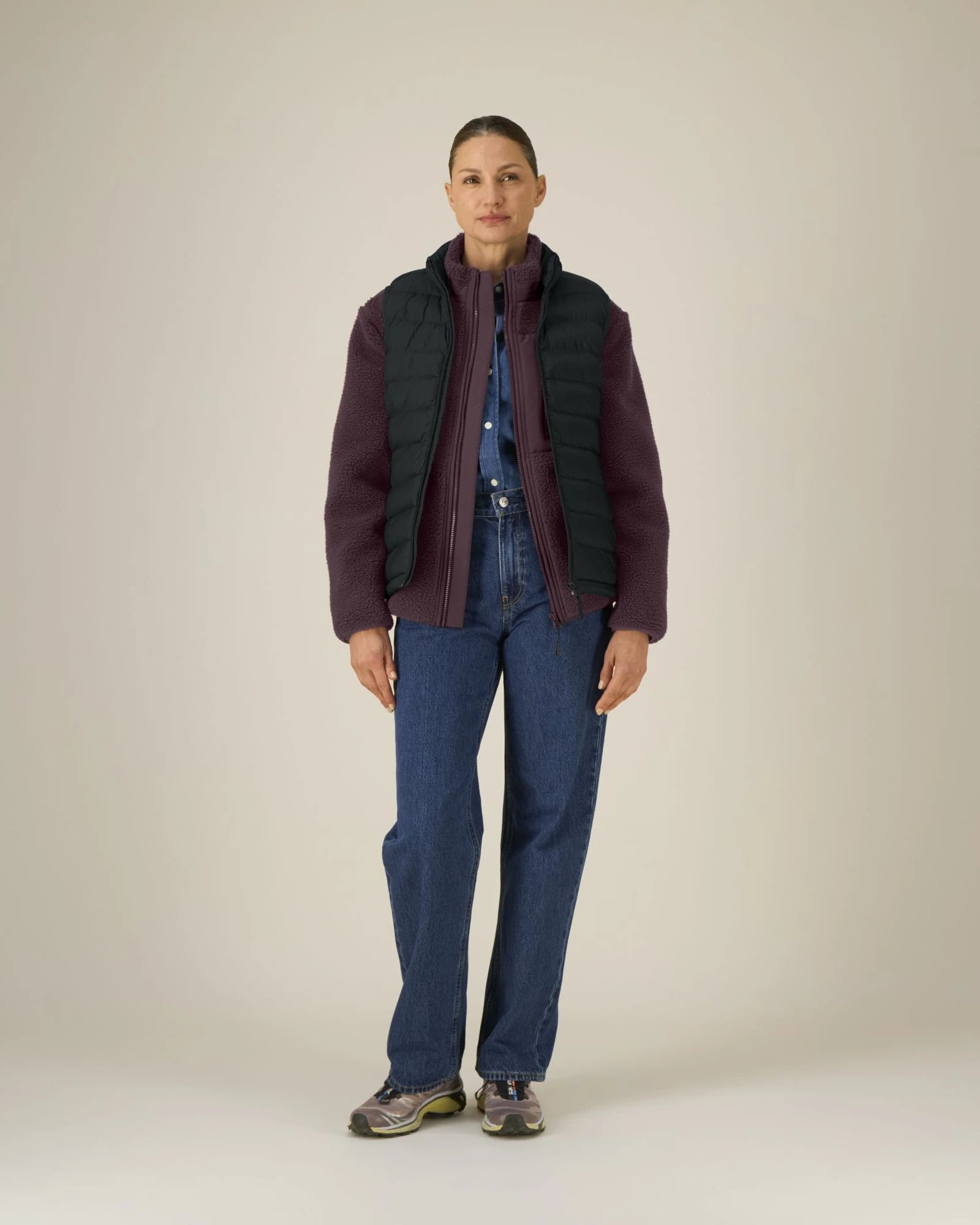 Gilet femme recyclé Stanley/Stella Climber 2.0 à personnaliser - Black